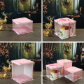 Customized Paper Cake Box Cake Packaging with PP Window